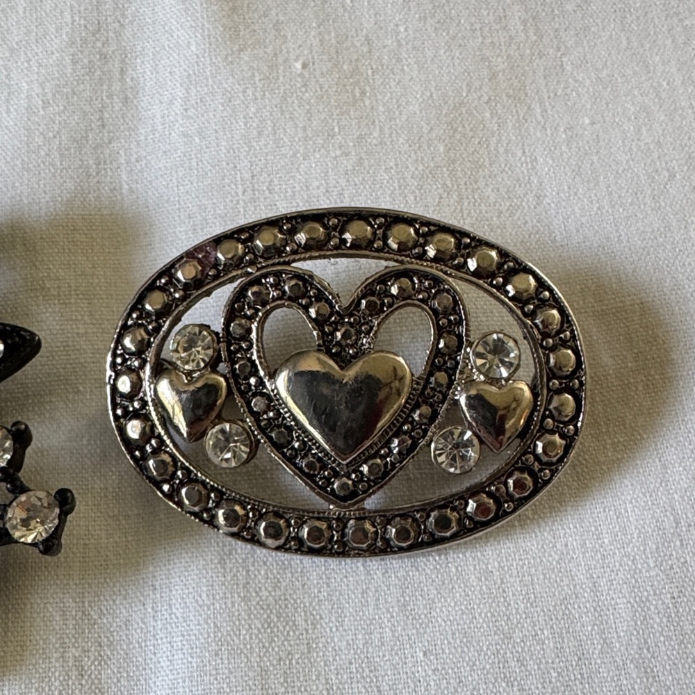 Premier Designs 9 piece lot, black, silver and mixed metal tones - Picture 3 of 10